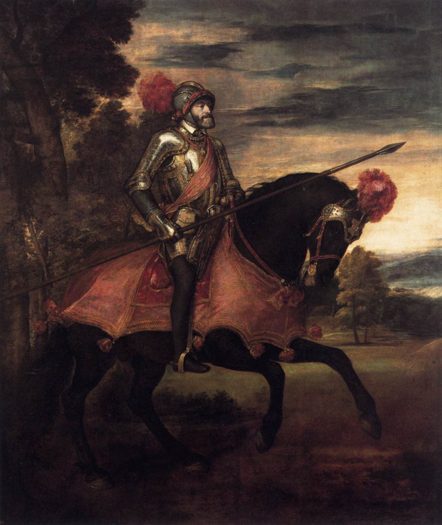 Carlos V en Mühlberg | Tiziano 