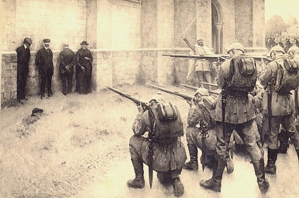 Una estampa habitual en la Bélgica invadida en 1914 | Wikimedia Commons