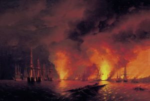 Batalla de Sinope, Guerra de Crimea, 1853