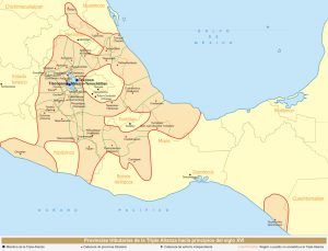 territorios aztecas